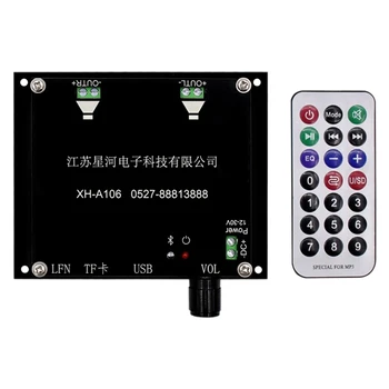 

NEW-Bluetooth 5.0 TDA7498 Wireless Digital Power Amplifier Board 100WX2 Stereo o AMP Amplificador XH-A106