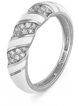 

Kabarovsky ring with 30 diamonds in white gold