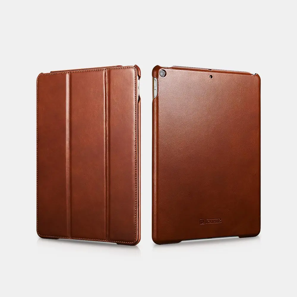 Icarer для Apple iPad Air 10 5 дюйма (2019) винтажный Чехол-книжка из натуральной кожи защитный
