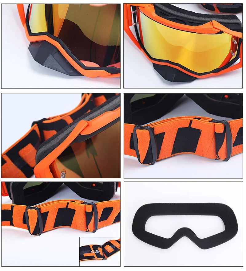 Лидер продаж, брендовые очки Gafas для мотокросса, ATV Casque, мотоциклетные очки, гоночные очки для мотокросса, велосипедные очки