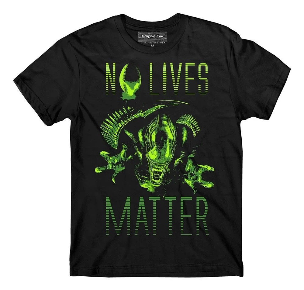 Футболка detoil obout No Lives Motter футболка oliens Xenomorph olien Covenont|Футболки| |