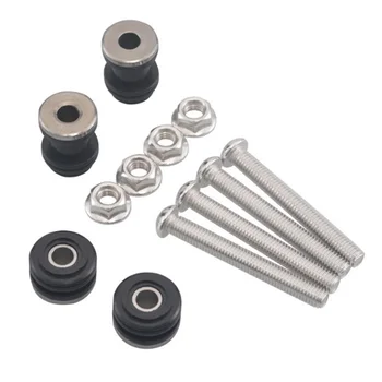 

Detachable Docking Hardware Sissy Kit　 Bar For Harley Sportster Silver