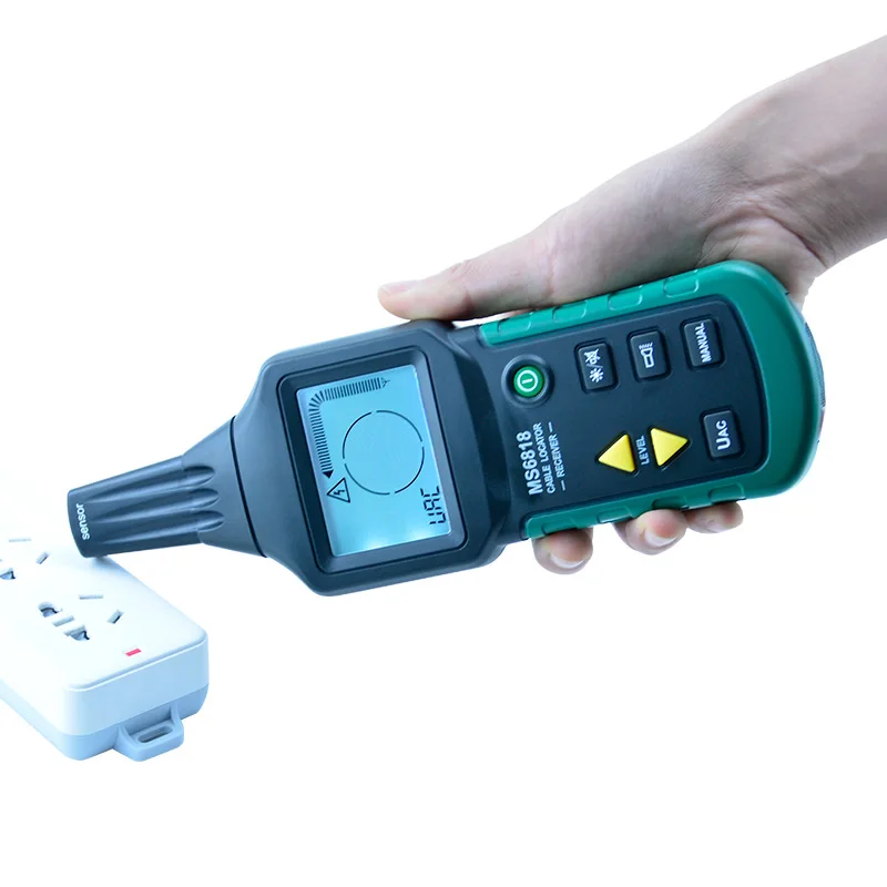 US $148.80 MASTECH MS6818 advanced wire tester tracker multifunction Cable detector 12400V Pipe Locator Meter
