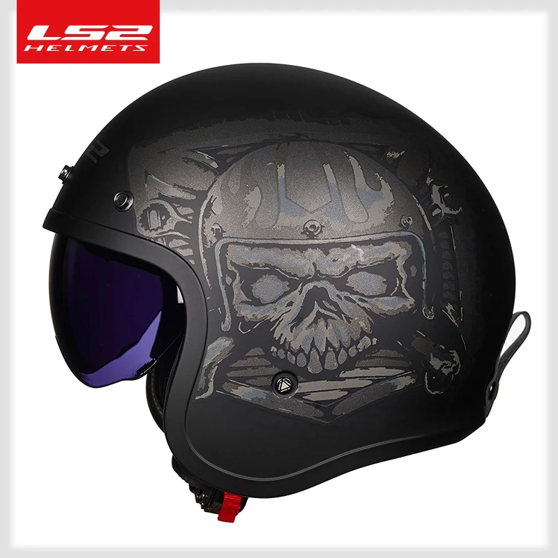 Original LS2 OF599 Open Face Motorcycle 