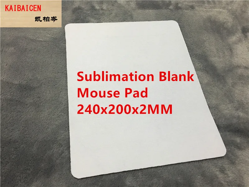 10pcs/Lot Sublimation Blank Mouse Pad Diy Personalized Gamer Gaming Mouse Pad PC Computer Rubber Mat Gaming Heat transfer Crafts petg transparent 3D Printing Materials