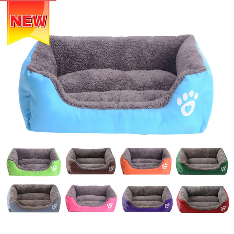 (S-3XL) Large Pet Cat Dog Bed 8Colors Warm Cozy Dog House Soft Fleece Nest Dog Baskets Mat Autumn Winter Waterproof Kennel (S-3XL) Large Pet Cat Dog Bed 8Colors Warm Cozy Dog House Soft Fleece Nest Dog Baskets Mat Autumn Winter Waterproof Kennel