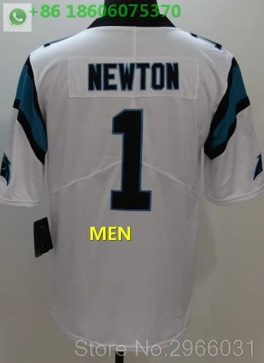 For men A+++ Качественная мужская футболка для взрослых 1 cam newton 59 Luke Kuechly Christian McCaffrey 22 Carolina - Цвет: For men