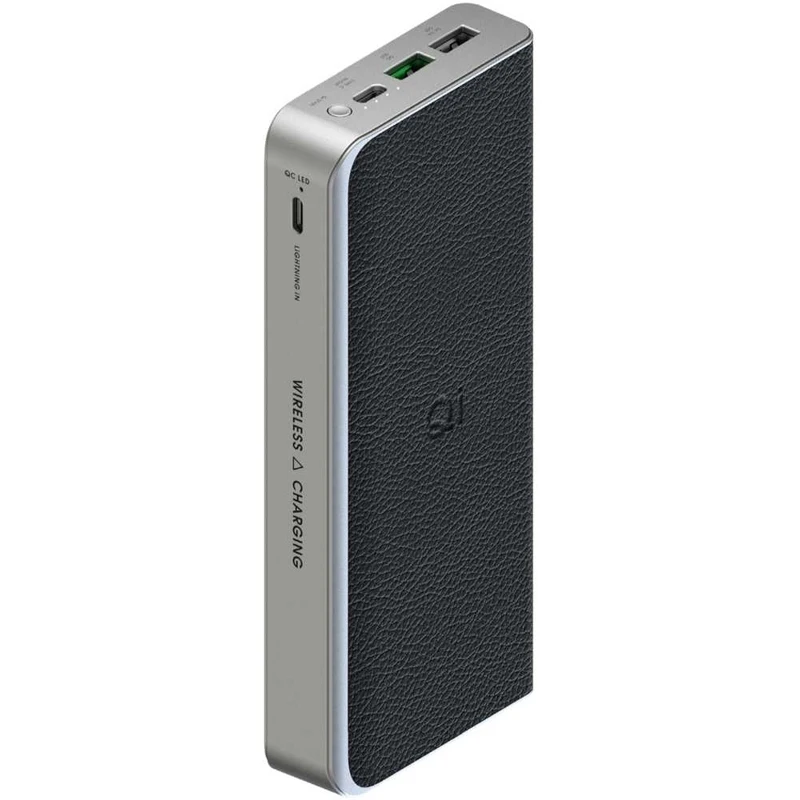 Внешний аккумулятор (Power Bank) INTERSTEP IS PB20Qi 20000мAч черный [66916]|Внешние аккумуляторы| |