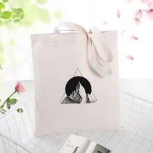 Художественная сумка для покупок, сумка-тоут, сумка для ежедневного использования, Холщовая Сумка, печать логотипа, эко многоразовая утилизация, модная сумка