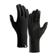 Унисекс наружные водонепроницаемые перчатки зимние сенсорный экран ветрозащитные для верховой езды на все пальцы на молнии спортивные флисовые альпинистские лыжные# G2