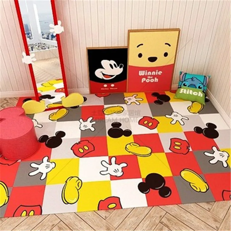 tapete para sala de estar mickey minnie