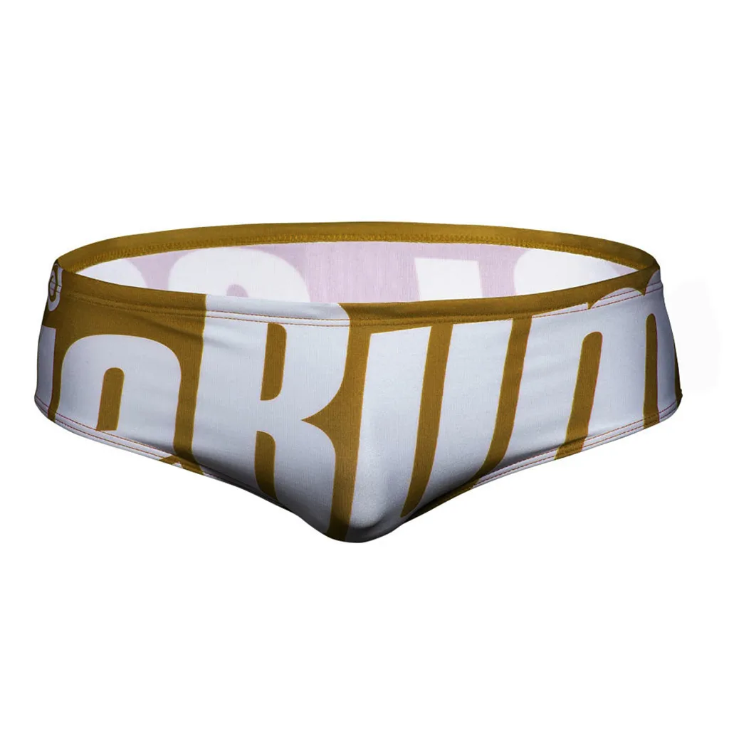 

New Fashion Mens Summer Casual Sexy Gradient Swimming Trunks Beach Swimming Shorts Briefs Comfortable Breathable Swimwears