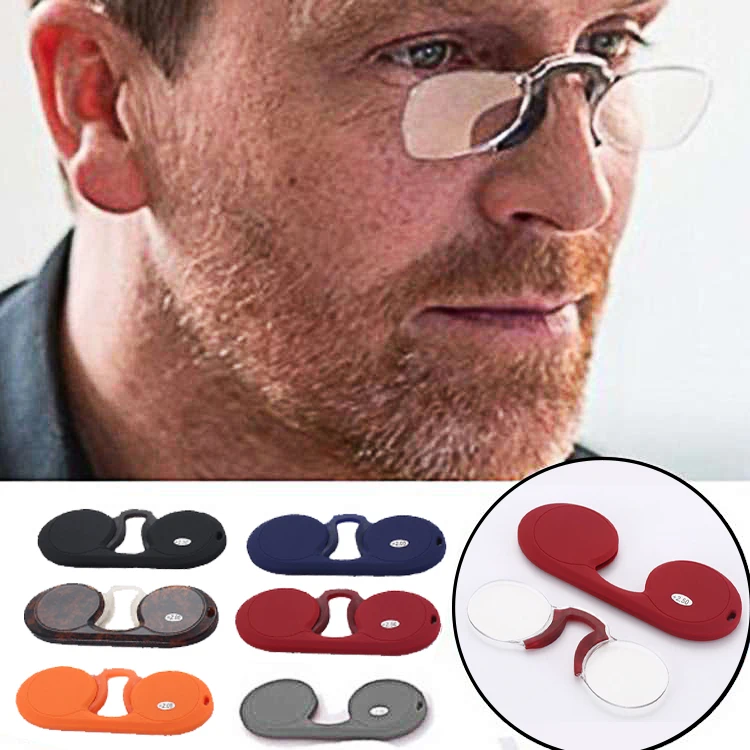 2 PackPince Nez Stainless Steel Lightweight Reading Glasses&Case Looking for everything you