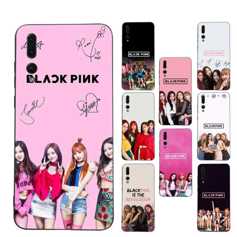 Art Funda Blackpinks-s-lisa-korea Phone Case Soft Silicone For Huawei p 30lite p30 20pro p40lite P30 Capa | Мобильные телефоны и