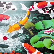 Алмазная картина с животными, рыбами, пейзажем, вышивка крестиком на заказ, фото, алмазная вышивка, круглая дрель, домашний декор