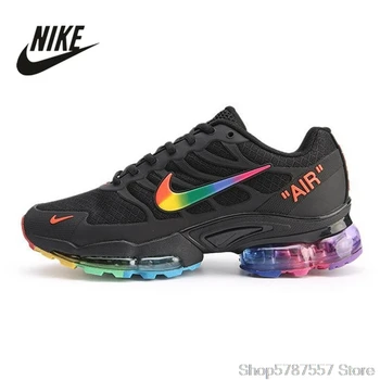 

Nike Air Max 6183 Assassin Style 14 Air Cushion Women's Running Shoes Original Size 36-39 Spring2019 Breathable Low Lace-up EVA