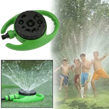

360 Degree Automatic Garden Sprinklers 9-Pattern Dial Sprinkler Sprayer Water Watering Irrigation Lawn Tap Hose Garden Supplies