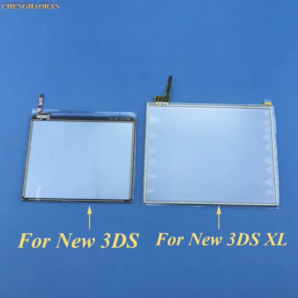 ChengHaoRan 1x для New 3DS/3DS XL LL сенсорный экран дигитайзер нижняя часть стекла Запасные части для nintendo NEW 3DS XL LL