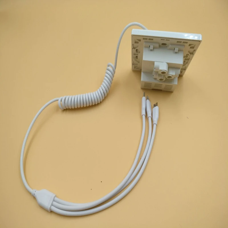 2 шт 2.1A двойной USB розетка зарядное устройство AC/DC адаптер питания штепсельная розетка панель W/переключатель