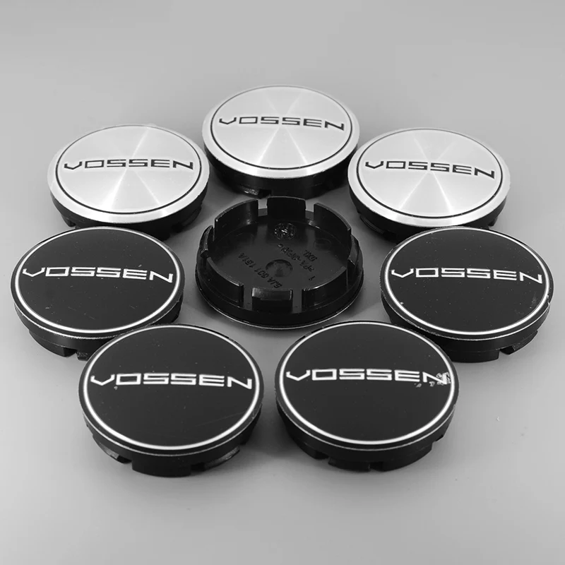 Крышка ступицы автомобиля 4 шт./лот 56 мм для VOSSEN Rim логотип эмблема наклейка