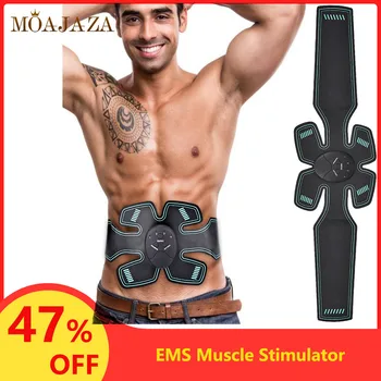 

EMS Muscle Stimulator Waist Trainer Health Care Therapy Tens Unit Pads Relax Pain Relief Massage Tools Body Shaper Slimming Belt