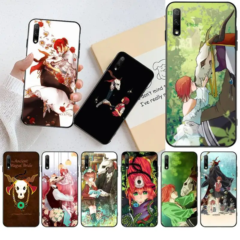 Мягкий Силиконовый ТПУ чехол с изображением старинного Magus Bride для телефона Huawei