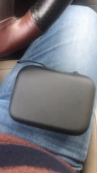 

New Mini Square EVA Case Headset Bluetooth Earphone Cable Storage Box