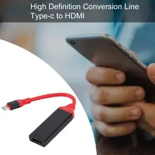 USB 3,1 type-C USB-C-Женский концентратор HD HDMI Кабель-адаптер для зарядки данных Высокоскоростной USB 3,0 HDMI конвертер