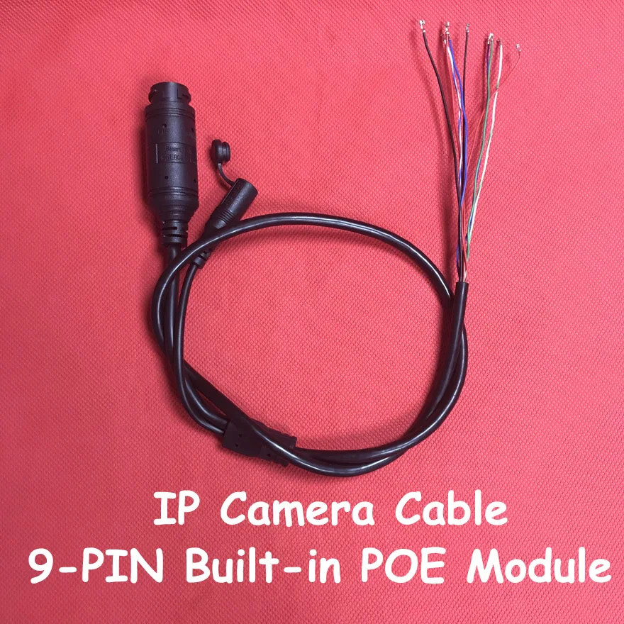 Built-in POE Module 48V to 12V CCTV RJ45 Cable Ethernet Surveillance Camera Internet Network Connection Security Protection |