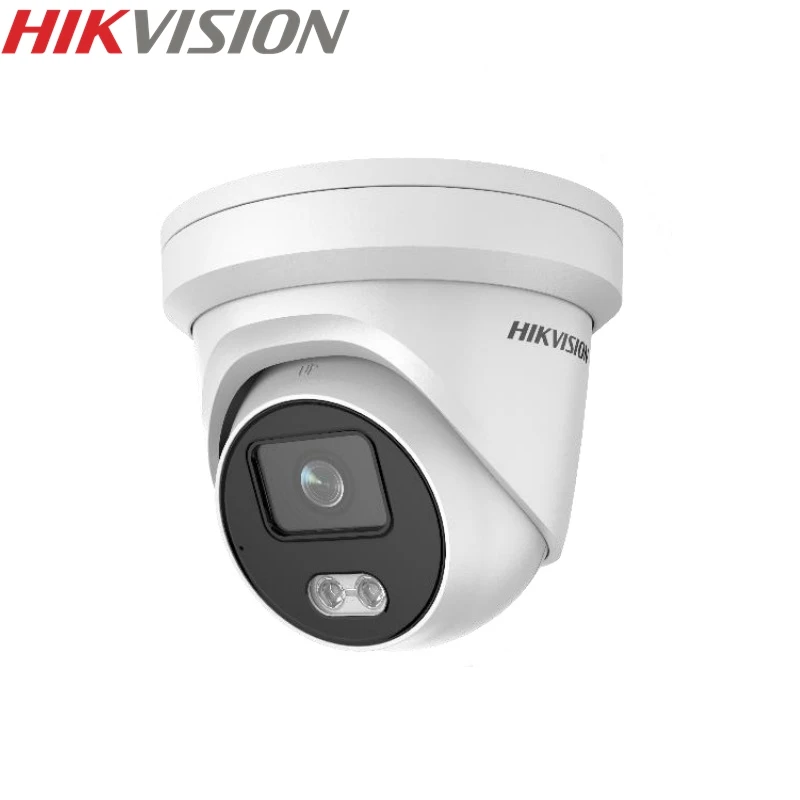 HIKVISION DS 2CD2347G2 LU 4MP Full ColorVu Dome IP Camera Built in Mic