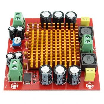 

Professional Amplifier Board Module Digital Audio Solid 150W Mono Channel Part Mini Replacement Accessories DC12V 24V Stable