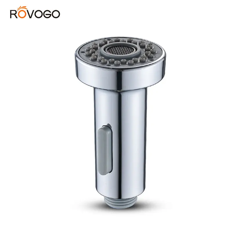 

ROVOGO Kitchen Faucet Sprayer Head, Pull Out Sink Faucet Spray Head Nozzle Replacement Part 2 Functions Chrome