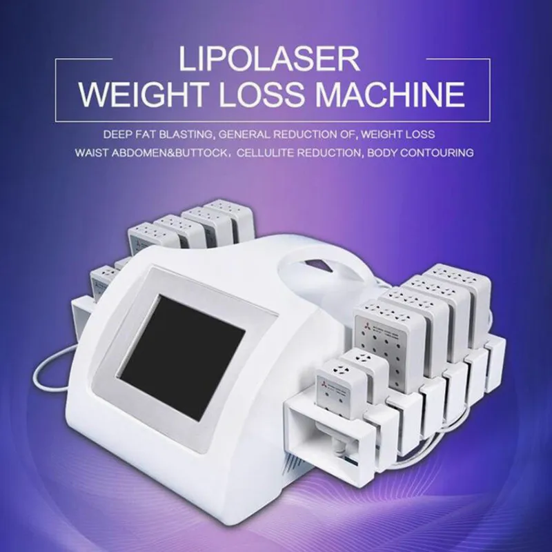 Lipo Laser Removal 12 Pads Lipolaser Laser Liposuction Slimming