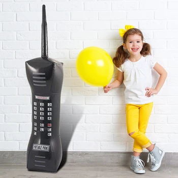 

PVC Inflatable Mobile Phone Retro Cell Children Baby Simulation Phone Model Children Baby Simulation Cell Toy