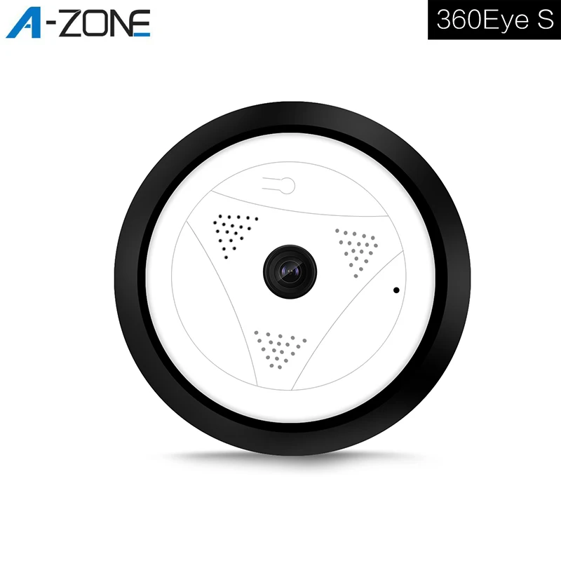 A-ZONE домашняя 360 камера Wifi 960P мини IP панорамная Камера Безопасности два способа