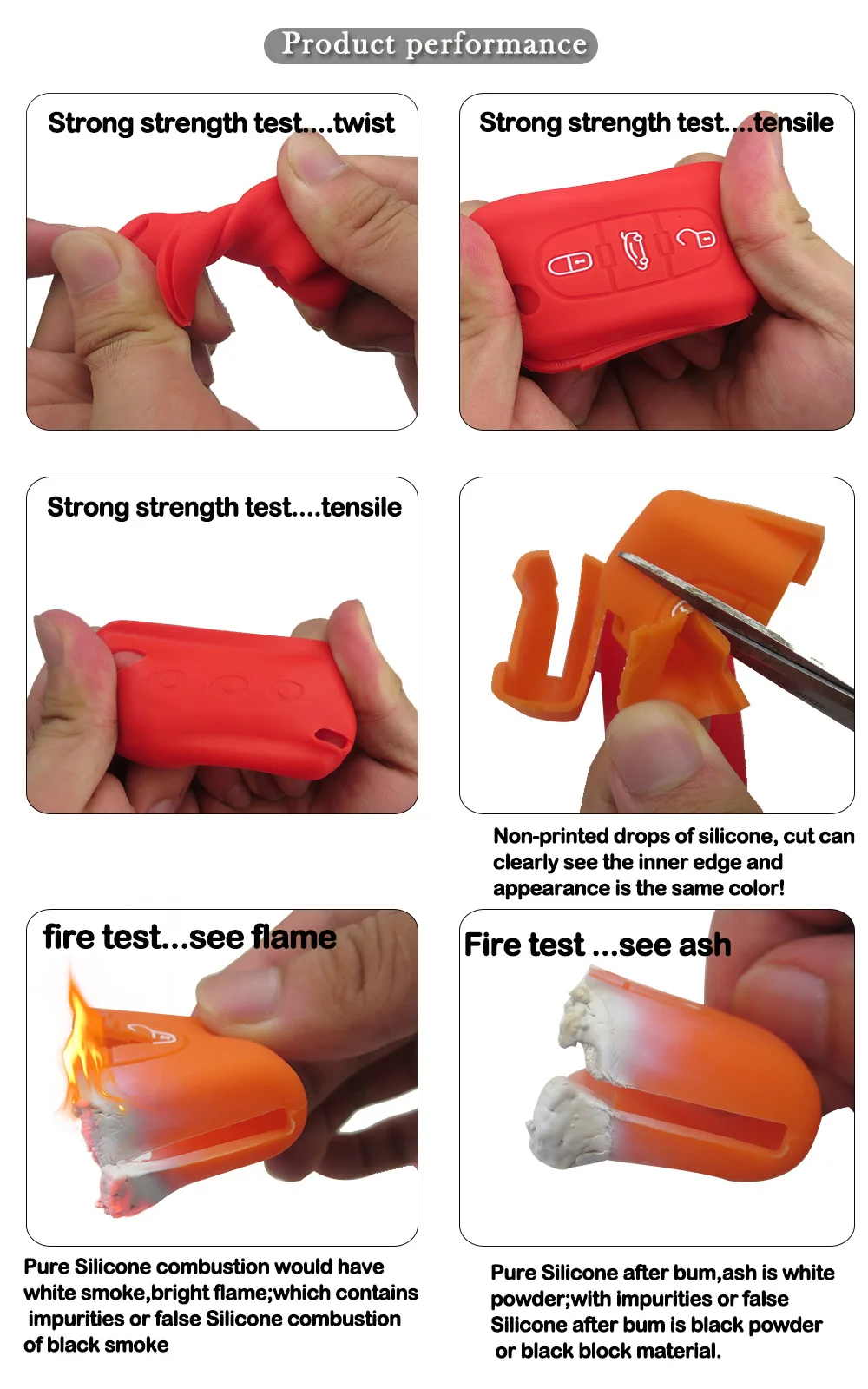 KeyforkessChiave Del Silicone Per Ford Caso Astuto Della Copertura Della Cassa Chiave A Distanza Per Ford Fiesta Messa A Fuoco Mondeo Ecosport Kuga MK2-Mk4 ranger 2 3 ST - H62bf4dae027b4c93afb6bf67e9ca1098m