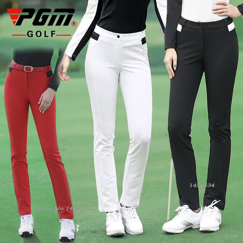 Abbigliamento donna pantaloni da donna Casual autunno primavera Golf Tennis  Baseball sport alta elasticità indossare pantaloni lunghi Slim Fast Dry  PGM|Golf Pants| - AliExpress