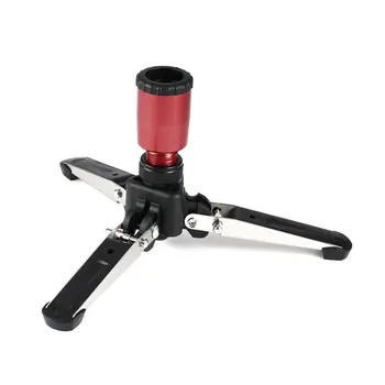 

3/8 screw Tripods Monopod Support Stand Universal Stand Three Feet 3 Legs Monopod Support Stand Base For Manfrotto Gitzo Benro