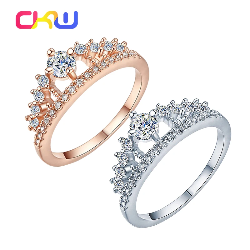 Модные магнитные серьги гвоздики CKW с четырьмя когтями из циркония AAA без уха для