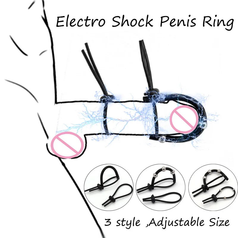 E stimulation Estim Electrostimulator Men Electro Shock Bdsm Glans Penis Ring Electric Sex Electrosex Electroshock E stim Sound electro sex toys,electric sex toys
