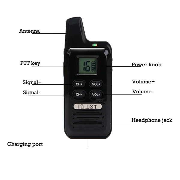 2 шт. мини иди и болтай Walkie Talkie радио LV LST 3W PMR PMR446 Портативный радио записывающие устройство десткий коммуникатор в случаи опасности для Motorola уличная детская изделие вождения 5 км