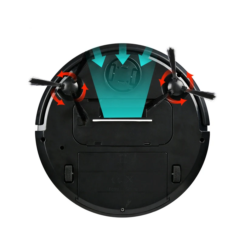 Автоматический умный робот пылесос перезаряжаемый для очистки кромок|Для мытья