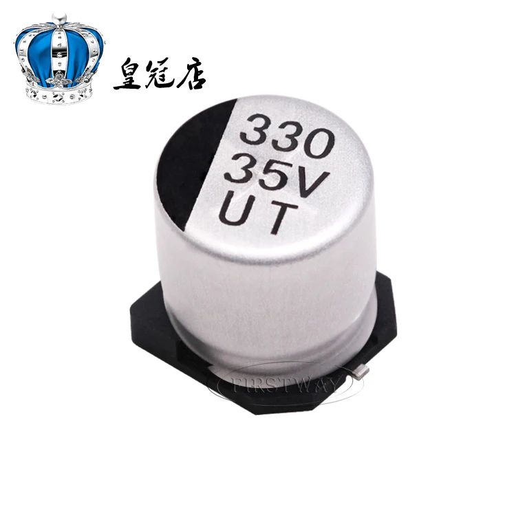 10 шт. 330 мкФ 35V 10*10 мм 10*10,2 мм 337
