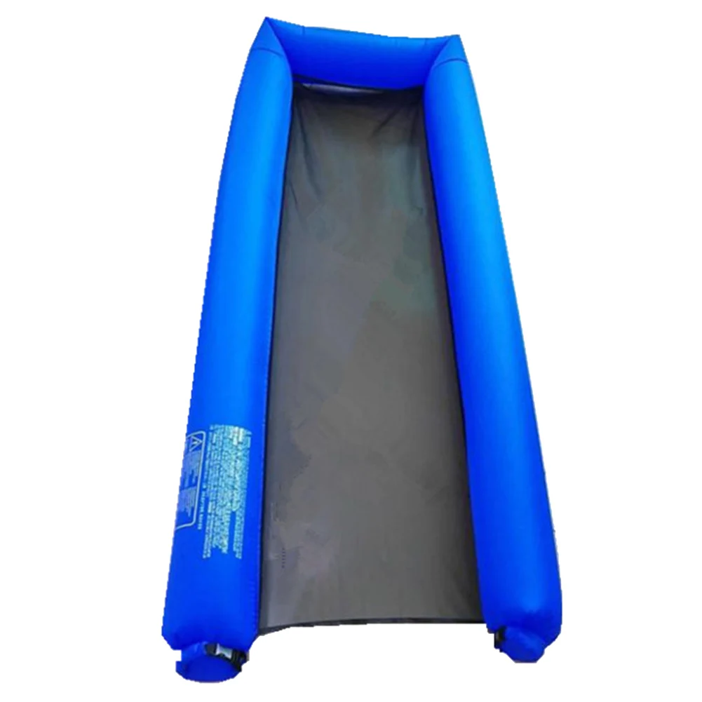 Надувной плавающий Lounge водный гамак поплавок Матрас Бассейн кровать объятия-предложения - Цвет: Синий