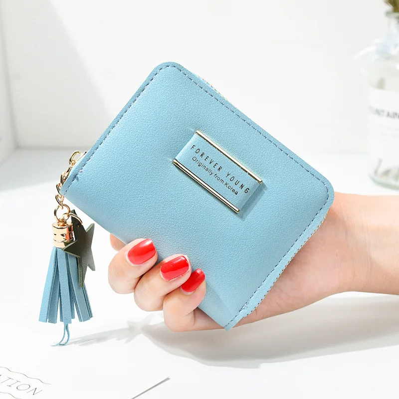 

Cute Mini Purses Womens Wallet Female Purse Womens Bags Lady Wallets Luxury Leather Women Purses Small Bag Ladies Tassel Wallets