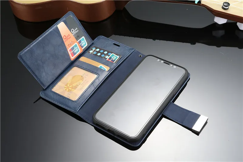 Кожаный чехол-бумажник Tikitaka для iPhone 8, 8 Plus, X, XS, Max, 6, 6 S, Твердый чехол с откидной крышкой для iPhone 7, 7 Plus, XR, XS, 6 Plus