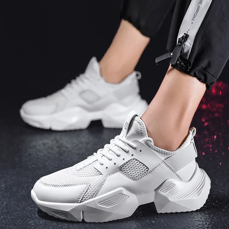 

2019 New Style Sports MEN'S Casual Shoes Old Man Shoes Breathable Mesh Running Shoes Evergreen Years Travel Shoes