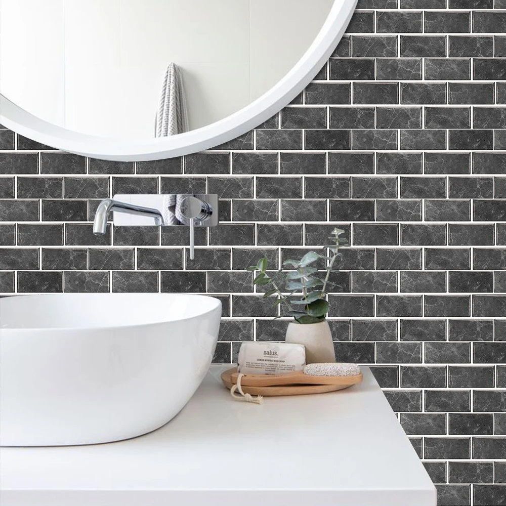 Kitchen Wall Tiles Brick Effect