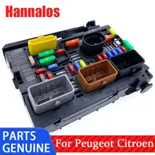 Fuse box assembly For Peugeot Berlingo Partner 308 408 607 Expert Jumy Citroen C4 BSM R04 9807028780 9664706180 9675878280