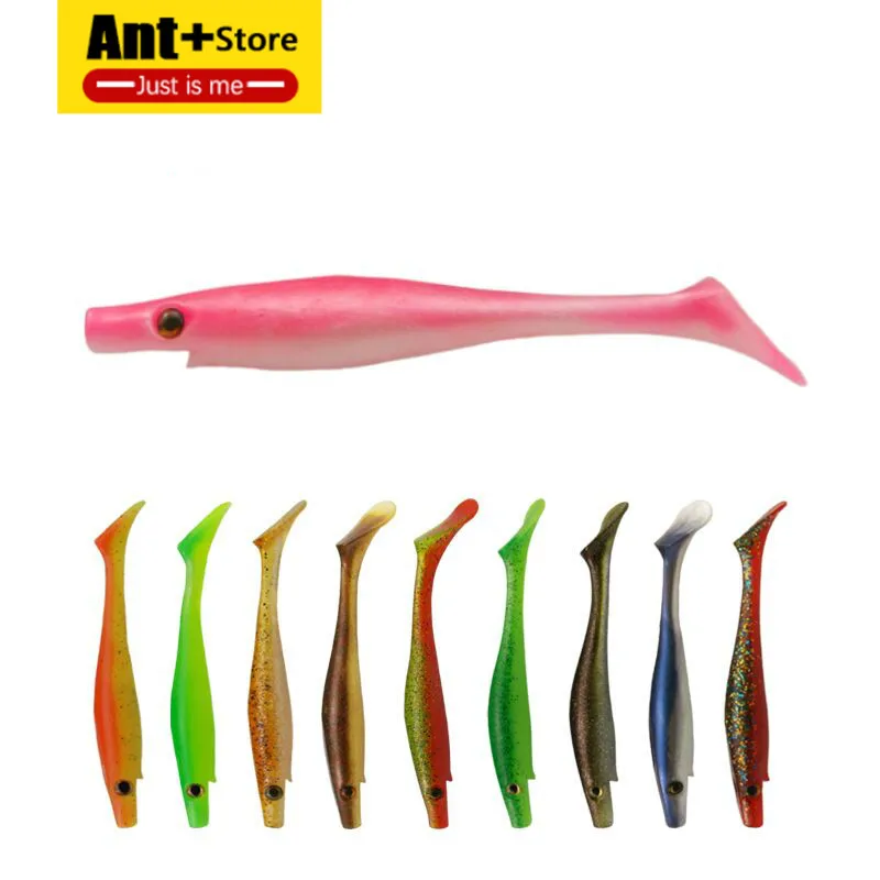 

New Fishing Lures Hog Shad 100 125 150 200mm Pig Shad Surface Lure Sea Fishing Soft Bait Jerkbait Jigging Lure